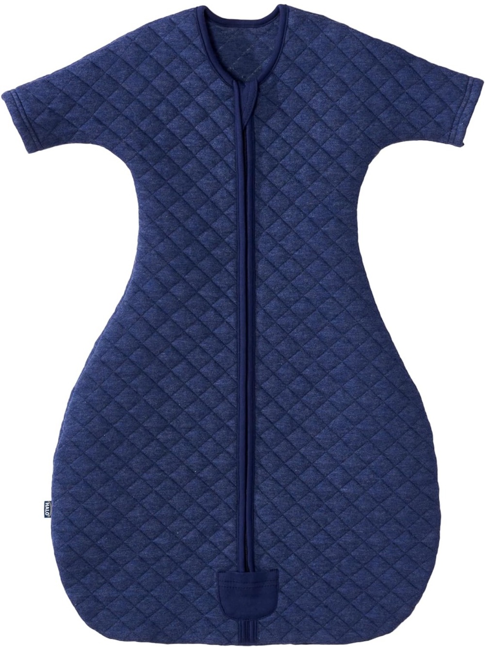 Halo SleepSack Easy Transition Quilted Cotton - Navy Blue - Picture 2 of 3